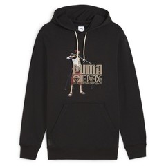 PUMA X One Piece Graphic Pullover Hoodie Mens Size S Casual Outerwear 62466601