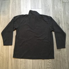 Nautica dark grey fleece 1/4 zip sweatshirt – size XL
