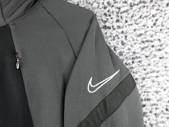 Nike Soccer Athletic Hooded Dri Fit Sweatshirt Size Medium Zip Pockets