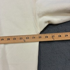 Pro Cream Pullover Hoodie Sweatshirt Casual Fleece Pullover Men’s Size Medium