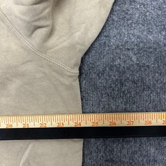 The North Face Hoodie Mens Size L Tan Beige Camo Logo Pullover Sweatshirt