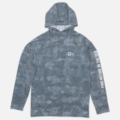Salty Crew Mariner Lite UV Hooded Long Sleeve T-Shirt Dark Navy