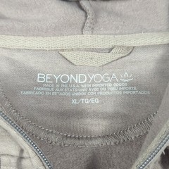 NEW Beyond Yoga Every Body Mens Zip Front Hoodie Size XL