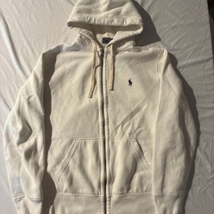 Polo Ralph Lauren Polo Ralph Lauren Fleece Full-Zip Hoodie White Size Large