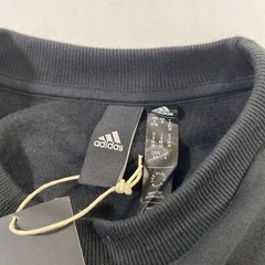 Adidas Sportswear All Season Fleece Graphic Sweatshirt Black Men’s S NWT $60