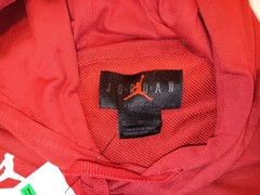 Jordan Oklahoma Sooners OU Men’s XL Red Sleeveless Pullover Hoodie Logo Pocket