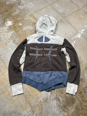 Y2K Assassins creed promo video game Ubisoft zip up jacket/hoodie Ubi Workshop