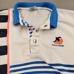 Vintage 80s HEAD Ski Retro Colorblock Collared 1/4 Button Henley Sweatshirt M