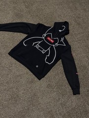 Southpole x Astro Boy Men’s Black Graphic Fleece Pullover Hoodie Pockets XXL