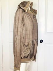 NWOT 686 MEN’S LIGHTWEIGHT OLIVE BROWN PLAID SNOWBOARD HOODIE SWEATSHIRT SIZE:XL