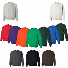 Gildan 18000 Heavy Blend Crewneck Sweatshirt Pullover Sizes S-2XL