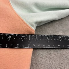 Teddy Fresh Hoodie Sweatshirt Mens M Multicolor Colorful Colorblock Logo 90s