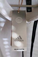 Adidas A530 Textured Mixed Media Hooded Sweatshirt Size Large New with Tag