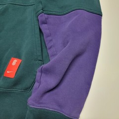 Kyrie Irving Nike Hoodie Green and Purple Medium