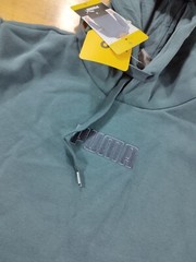 Mens Puma Modern Basics Fleece Lined Hooded Sweatshirt Hoodie Small Blue