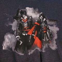 Assassins Creed Graphic Pullover Sweatshirt Gray XL Loot Crate Lvl Up