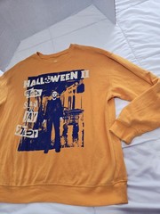 Halloween II Sweatshirt XL He’s Back Slay All Day Slasher Horror Michael Myers