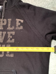 Vtg🔥Triple Five Soul Black zip hoodie 90s back to school 555 nyc ecko avirex