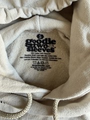 Goodie Two Sleeves Hoodie Graphic Misunderstood Beige Size Unisex Small ..