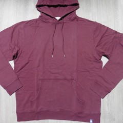 PETER MILLAR Mens M MEDIUM LAVA WASH HOODIE CLARET RED PULLOVER SWEATSHIRT