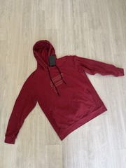 Fabletics Courtside Pullover Hoodie Red XL Logo Hooded Drawstring