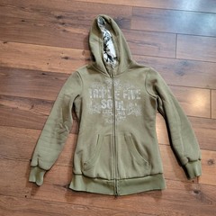 Triple Five Soul Vintage Hoodie Large Y2K Small Reversible