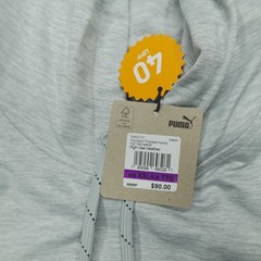 Puma Cloudspun Progress Hoodie Men’s Performance Sweatshirt Grey Heather NWT