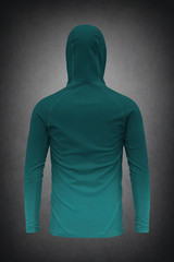Men Long Sleeve Fishing Hoodie Mask Anti-UV Sun Protection Clothes Fish Shirt