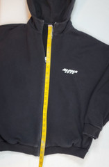 Alphalete Hoodie Black Gym Powerlift Train Athletic Weight Lift Size Medium M
