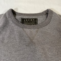 JACHS New York Men’s Grey Crew Neck Pullover Sweatshirt Size Medium