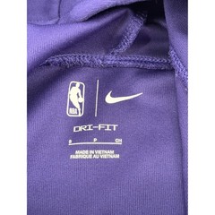 Nike Hoodie Mens Small Purple Phoenix Suns NBA Basketball Dri-FIT Pullover