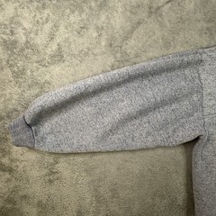 Unbranded Unisex Kids XL Gray 1/4 Zip Sweatshirt Great Wall of China Souvenir