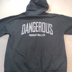 Morgan Wallen Dangerous Hoodie Sweatshirt Adult Large