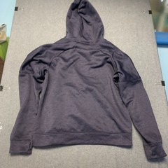 Adidas Men’s Hoodie Size XL Purple Pullover Drawstring 100% Polyester