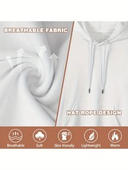 Men’s Fall/Winter Hoodies with Personalized Graphic Print Designs Sweatshirts ❀