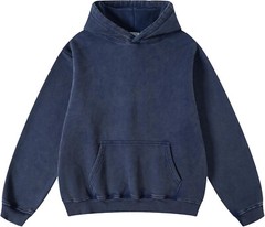 Mens Pullover Oversized Hoodie Cotton Hooded Sweatshirt Heavyweight Hoodie