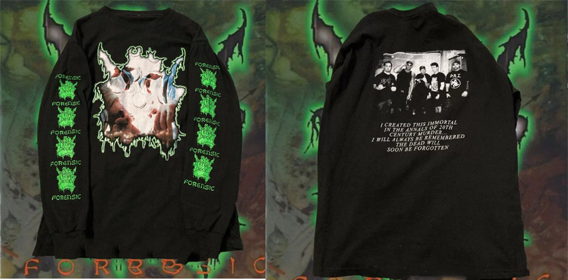 Mortal Decay BAND Men Long Sleeve Band Size S-5XL 2 Side