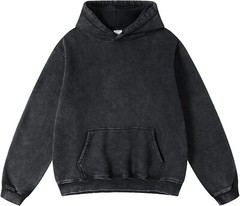 Mens Pullover Oversized Hoodie Cotton Hooded Sweatshirt Heavyweight Hoodie