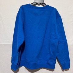 Champion Sweatshirt Mens Crewneck Embroidered Logo Royal Blue XL