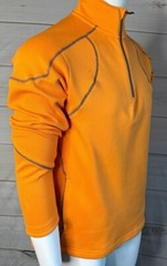 Under Armour Men’s All Seasons Gear 1/4 Zip Pullover Orange Sz Medium EUC A4120