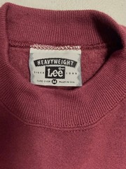 NOS Vintage 90’s Lee Heavyweight Crewneck Sweatshirt Burgundy Size Medium