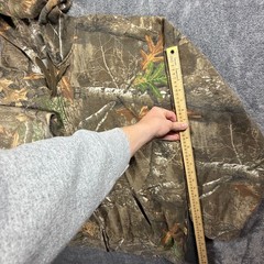 Kings Camo Hoodie Mens 3XL Camoflauge Realtree Full Zip Fleece Hunting