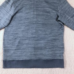 Surplus Hoodie Men 2XL Blue Full Zip Fleece Drawstring Hood Kangaroo Pockets