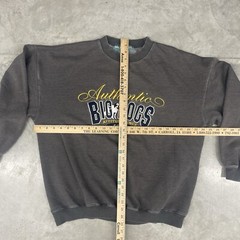 Vintage Big Dogs Embroidered Crew Neck Sweatshirt Men’s Size L Gray