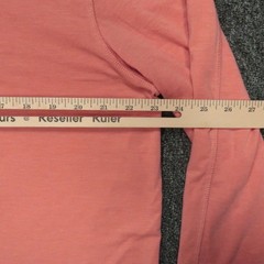 LL Bean Hoodie Mens Large Tall Red Coral Lightweight Pullover Hiking Outdoors LT