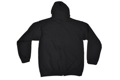 DC Comics Mens Suicide Squad Smiley Face Logo Black Full-Zip Hoodie New XS-2XL