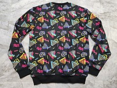 Screenshot Urban Hip Hop Crewneck Sweatshirt Mens Sz S Hype Crown Graffiti NWT!!