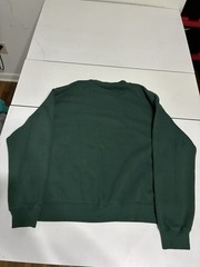 New Balance Sweatshirt Large Green Athletic Crewneck Y2k Sportswear Casual Retro