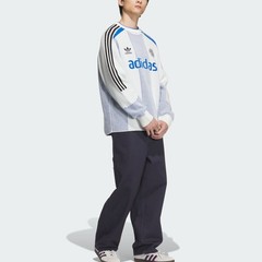 Originals Adicolor Fall Winter 2024 Long Sleeve Pullover Sweatshirt Retro Knit