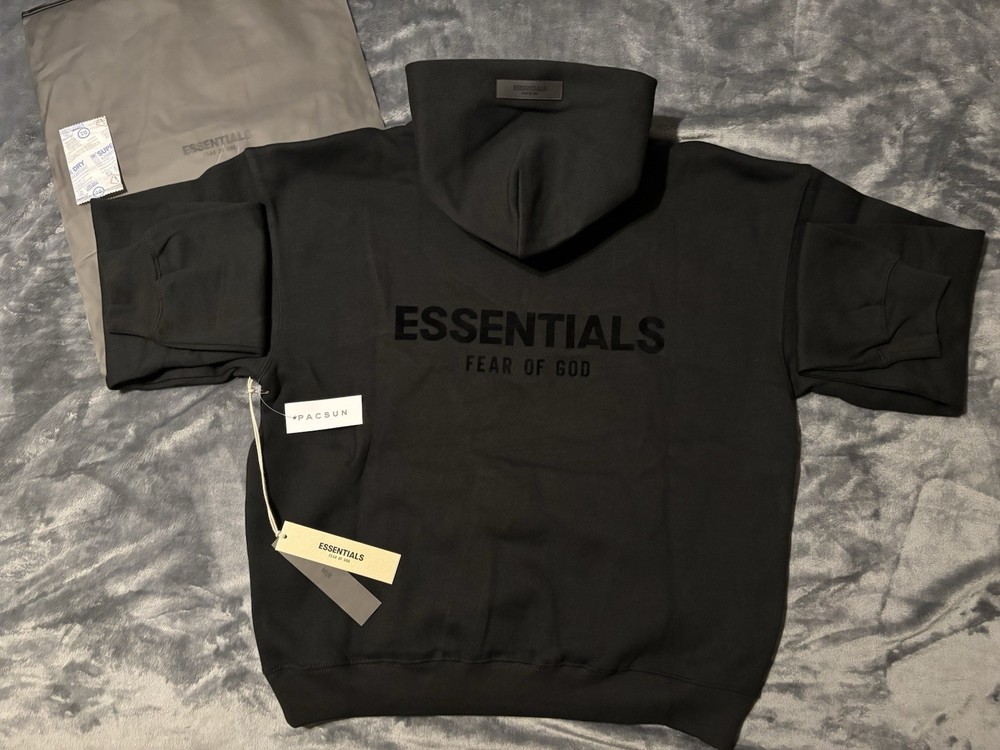 NWT Fear of God Essentials Stretch Limo Hoodie Size Small 100% Authentic✅